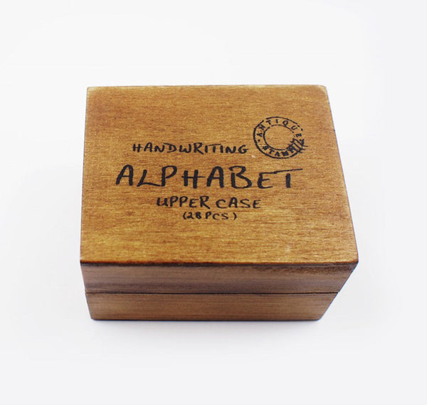 Alphabet stamp set