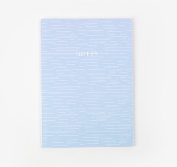 Light blue notebook