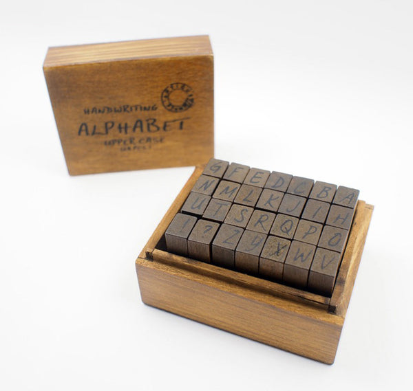 Alphabet stamp set