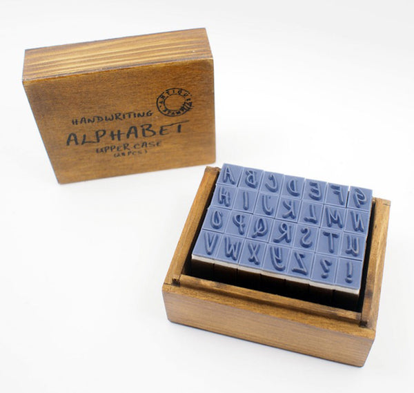 Alphabet stamp set