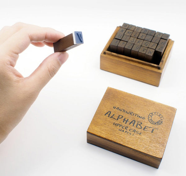 Alphabet stamp set