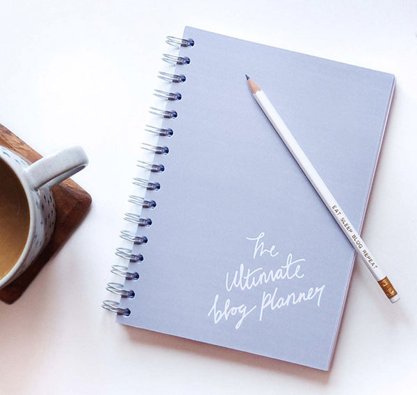 The Ultimate Blog Planner (Grey cover)